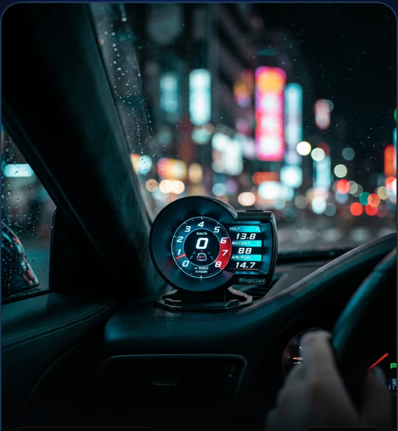 Advanced OBD LCD Gauges