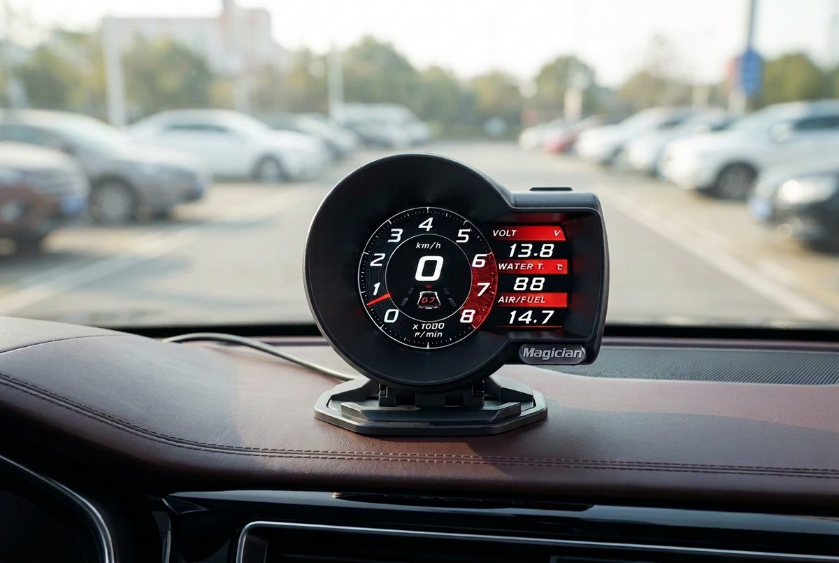 Advanced OBD LCD Gauges